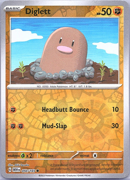 Diglett [Reverse Holo] #50