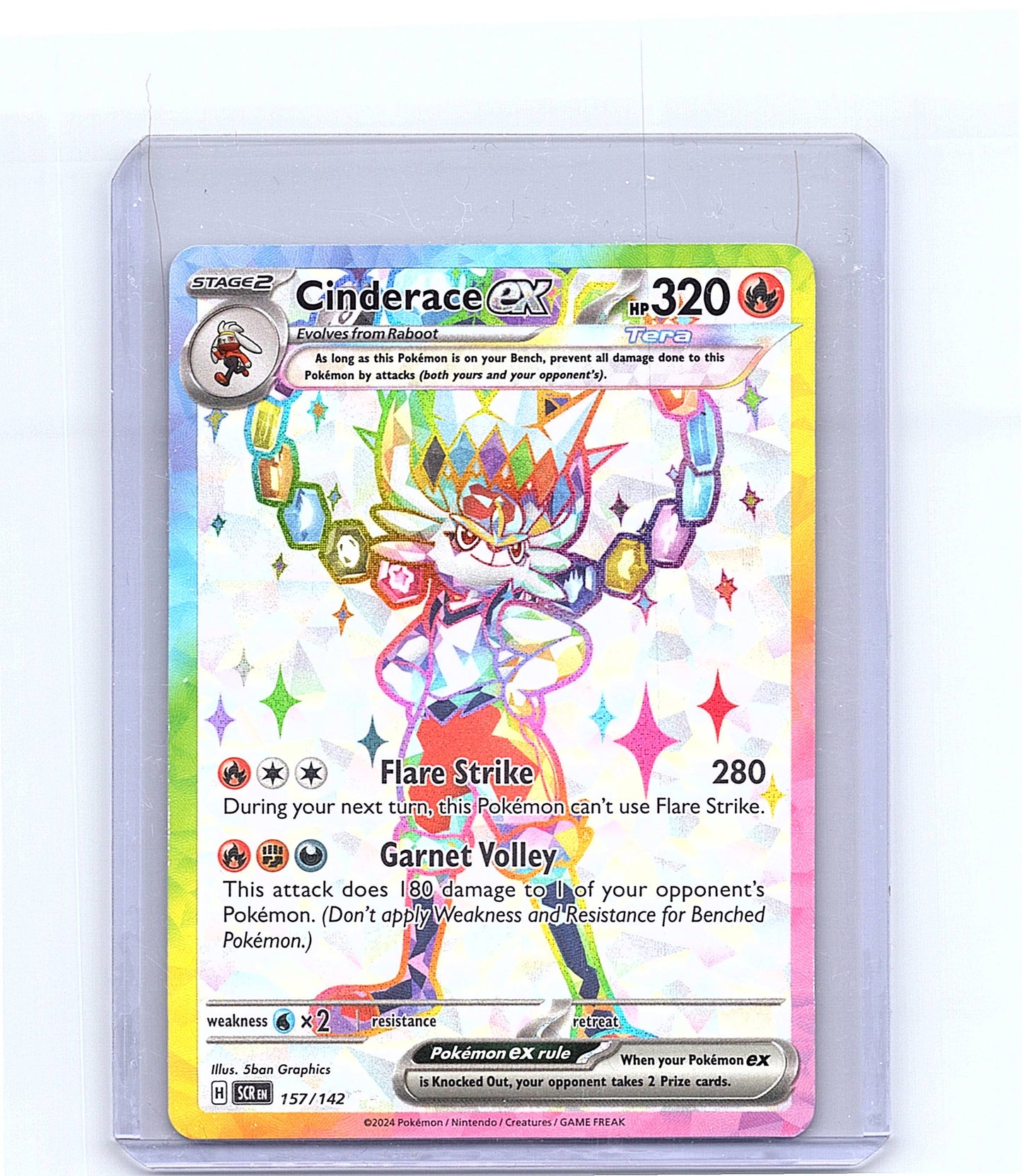 Cinderace ex #157