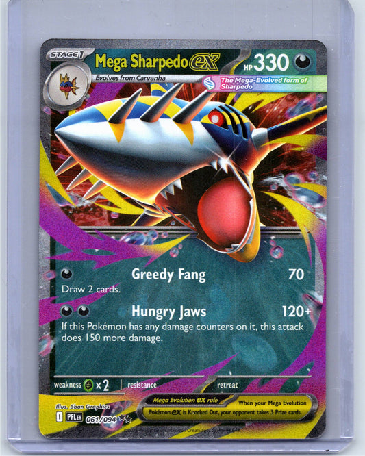 Mega Sharpedo ex #61