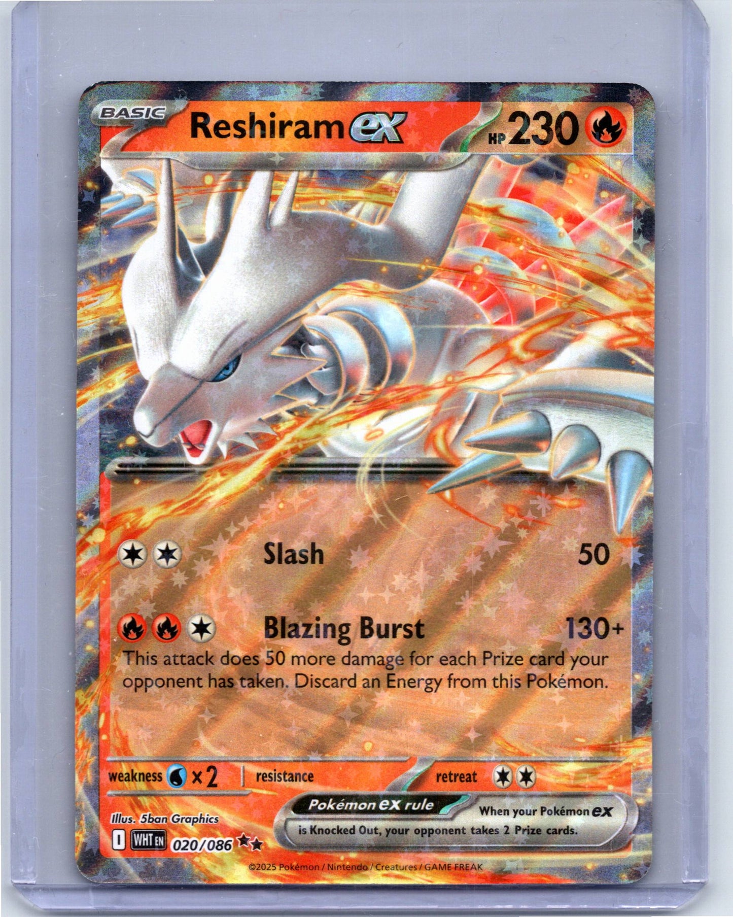 Reshiram ex #20