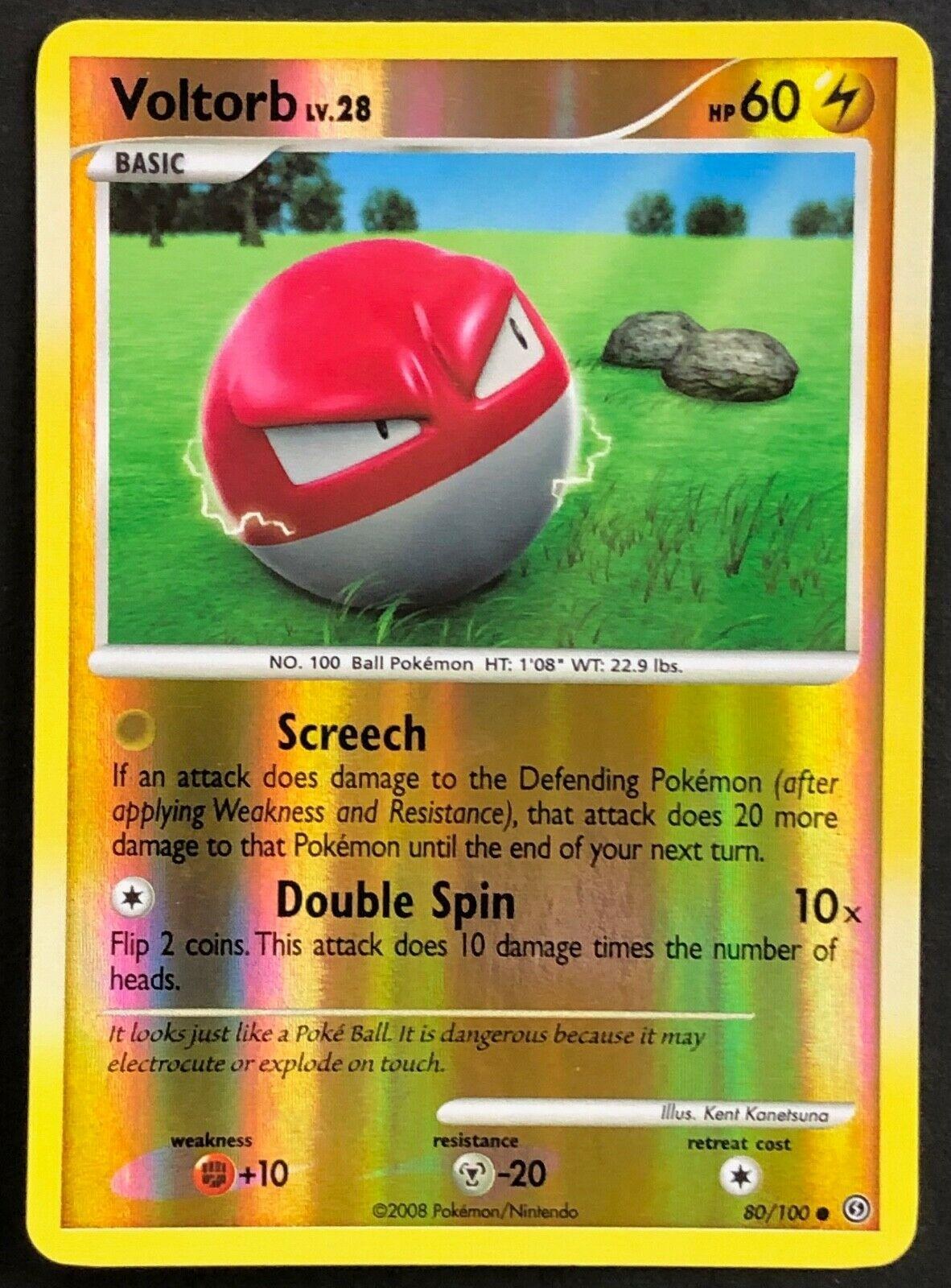 Voltorb [Reverse Holo] #80
