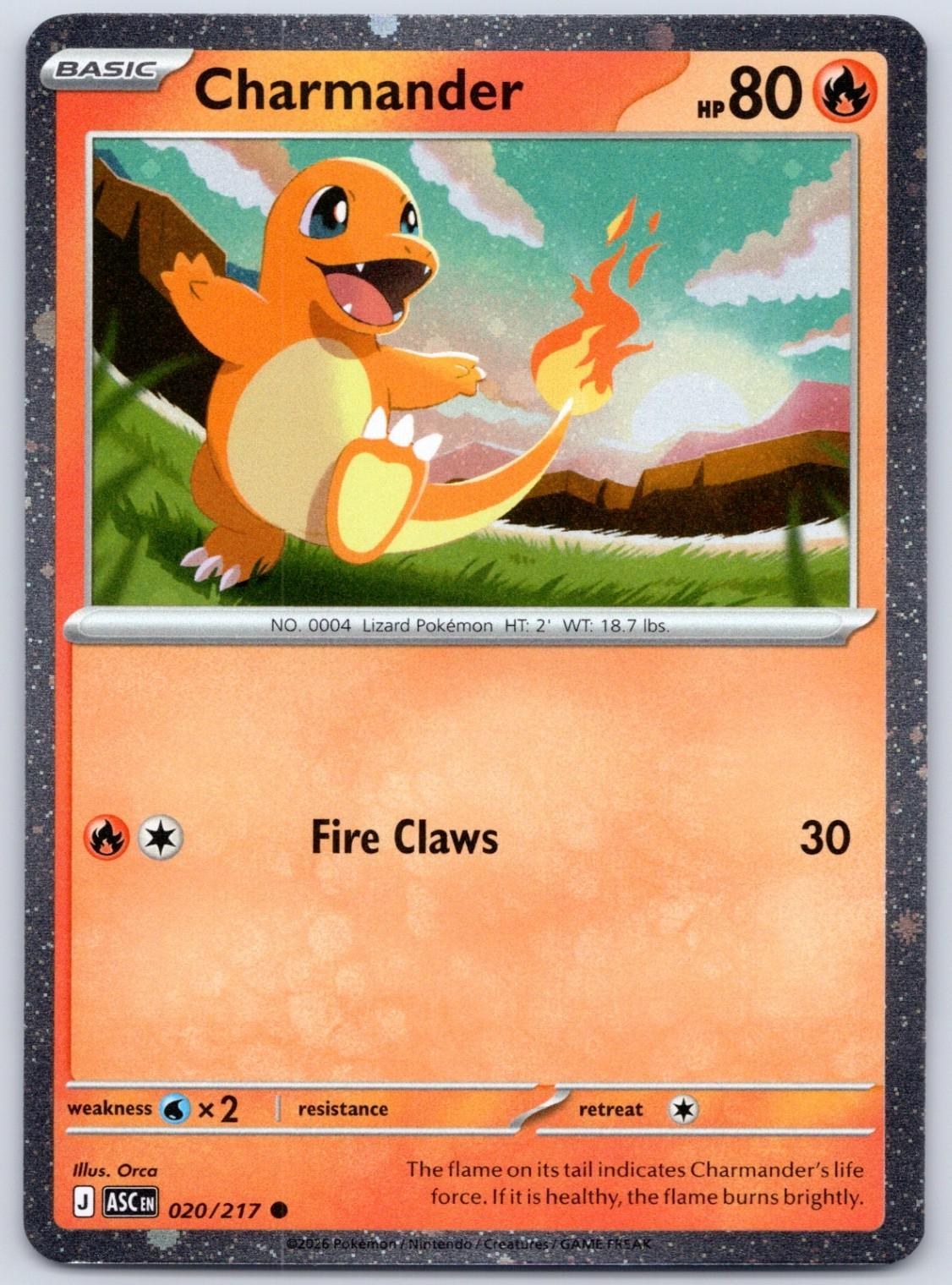 Charmander [Cosmos Holo] #20