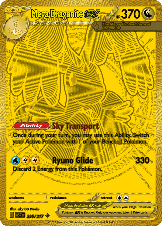 Mega Dragonite ex Ascended Heroes 295