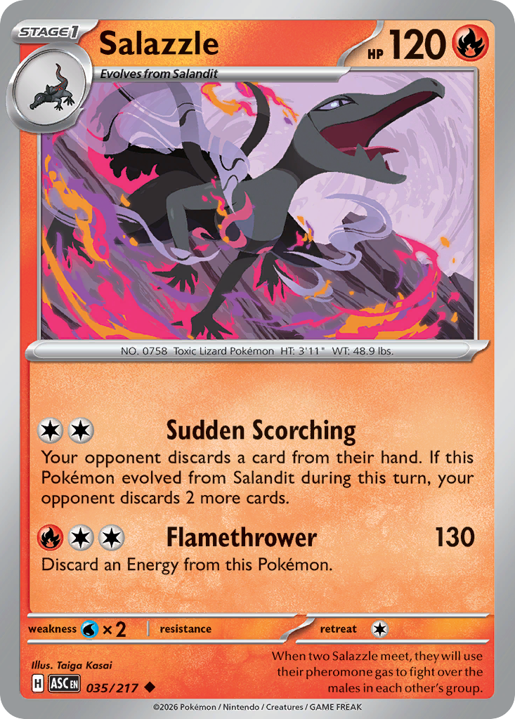 Salazzle Ascended Heroes 35