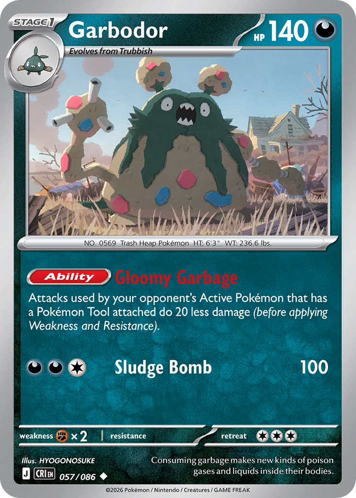 Garbodor Chaos Rising 57