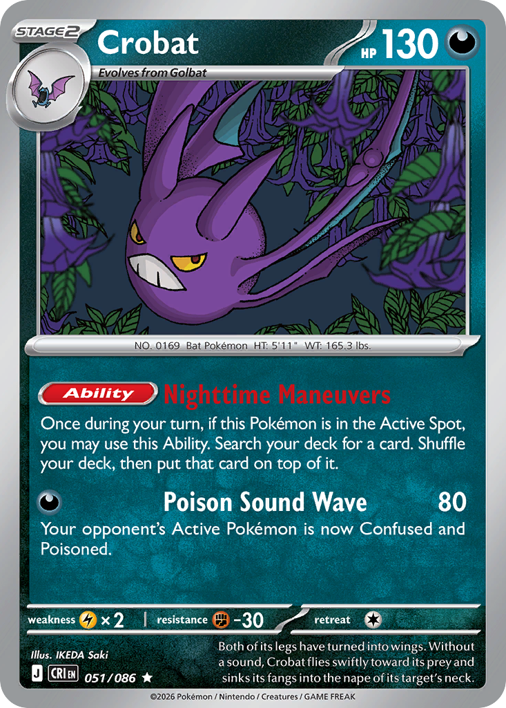 Crobat Chaos Rising 51