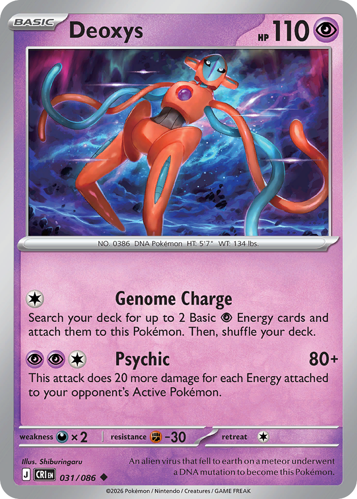 Deoxys Chaos Rising 31