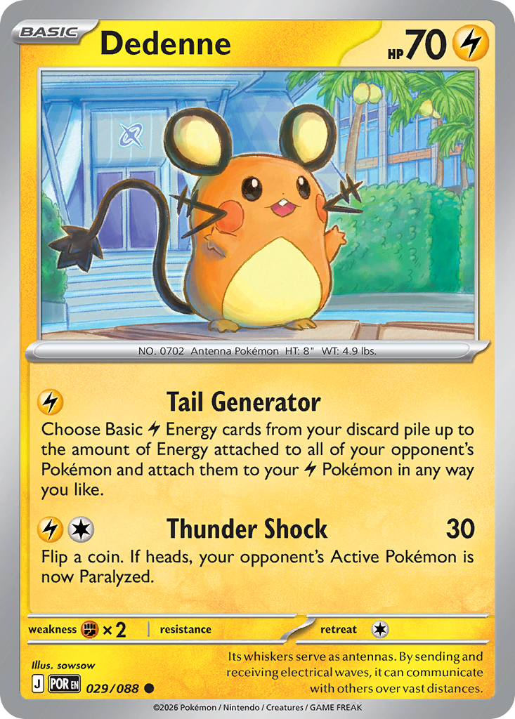 Dedenne Perfect Order 29