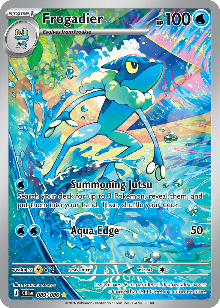 Frogadier Chaos Rising 89