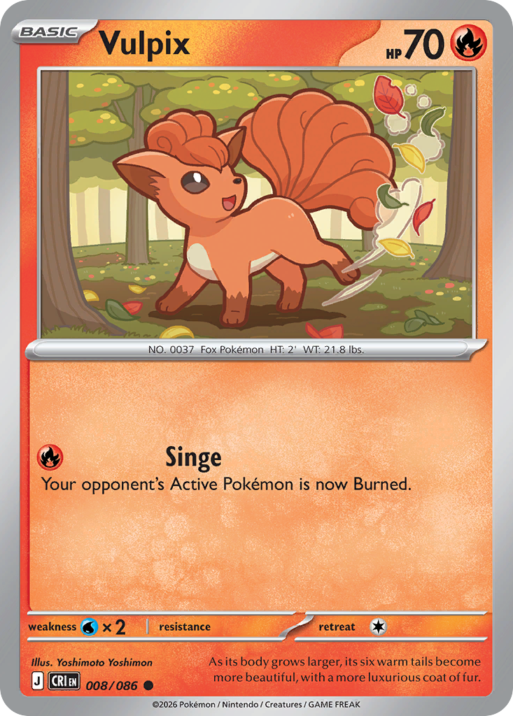 Vulpix Chaos Rising 8