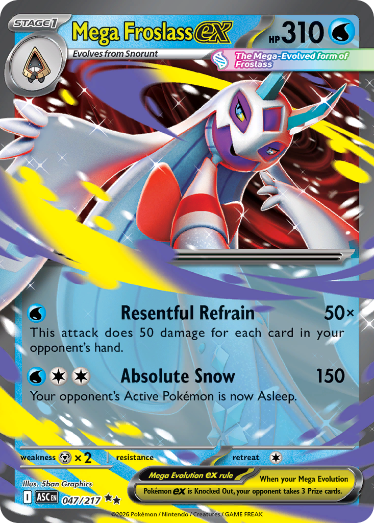 Mega Froslass ex Ascended Heroes 47