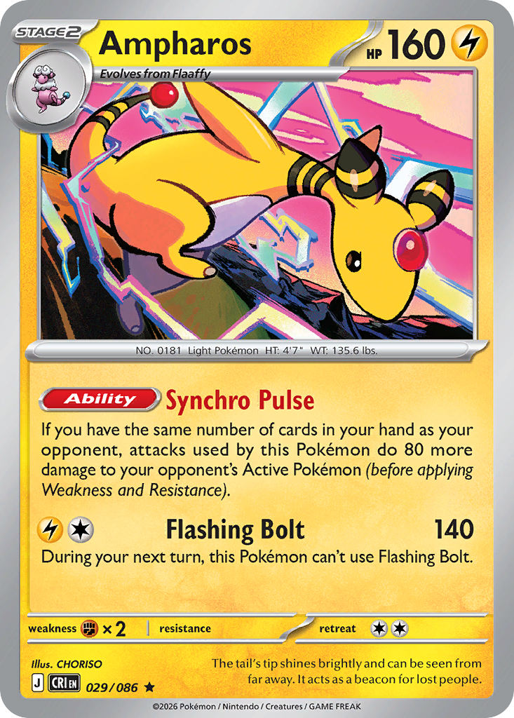 Ampharos Chaos Rising 29