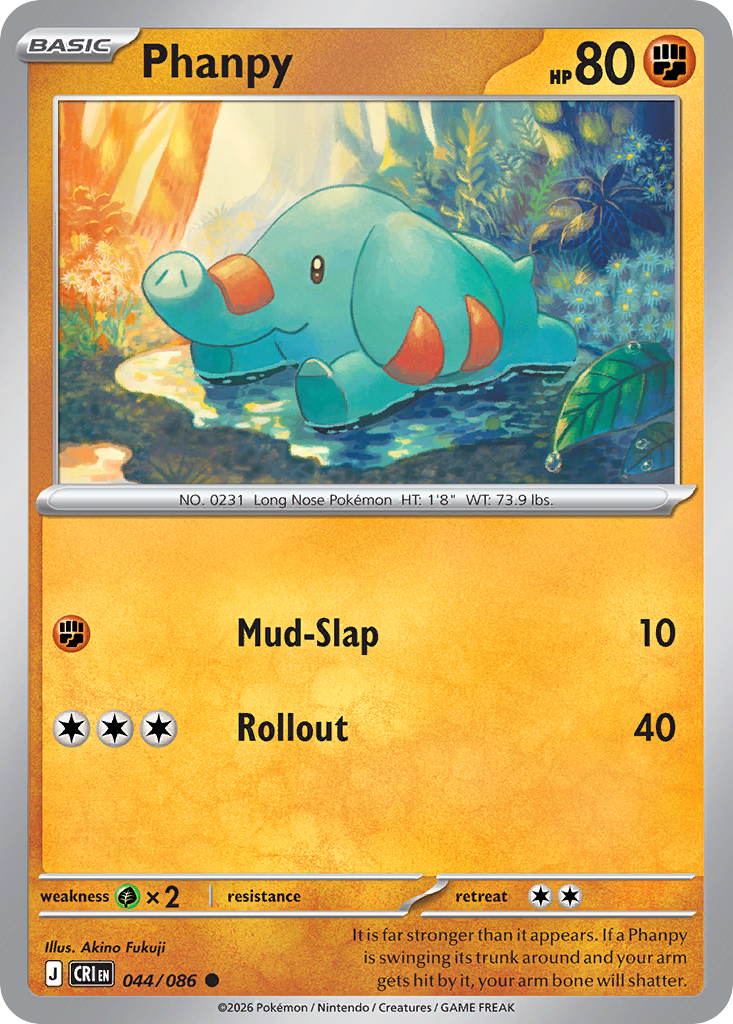 Phanpy Chaos Rising 44