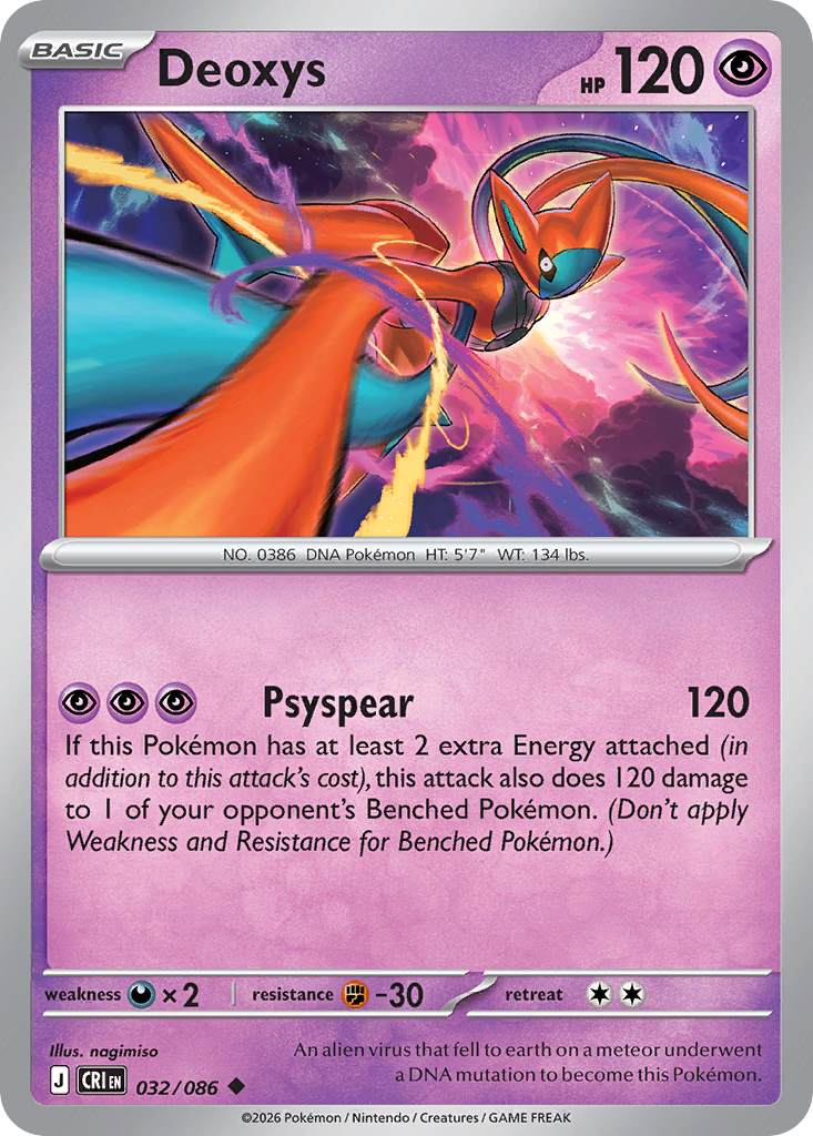 Deoxys Chaos Rising 32