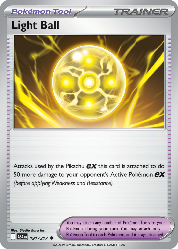 Light Ball Ascended Heroes 191