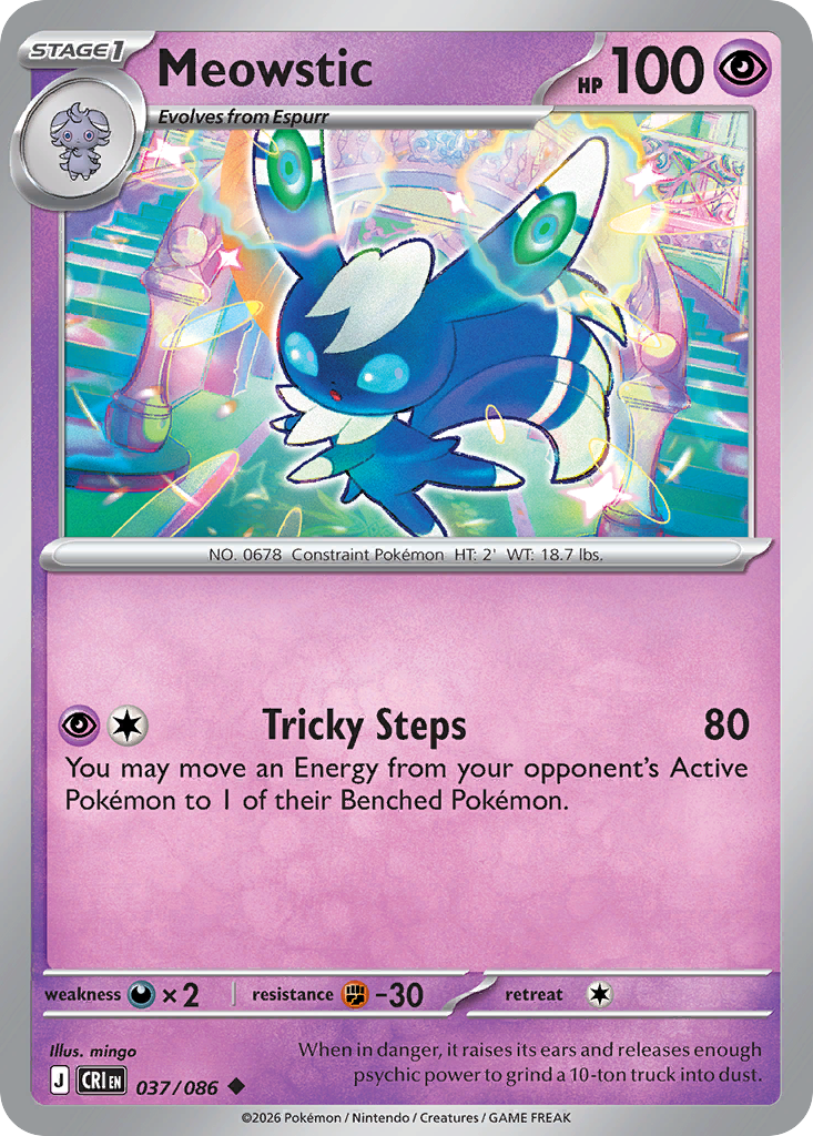 Meowstic Chaos Rising 37