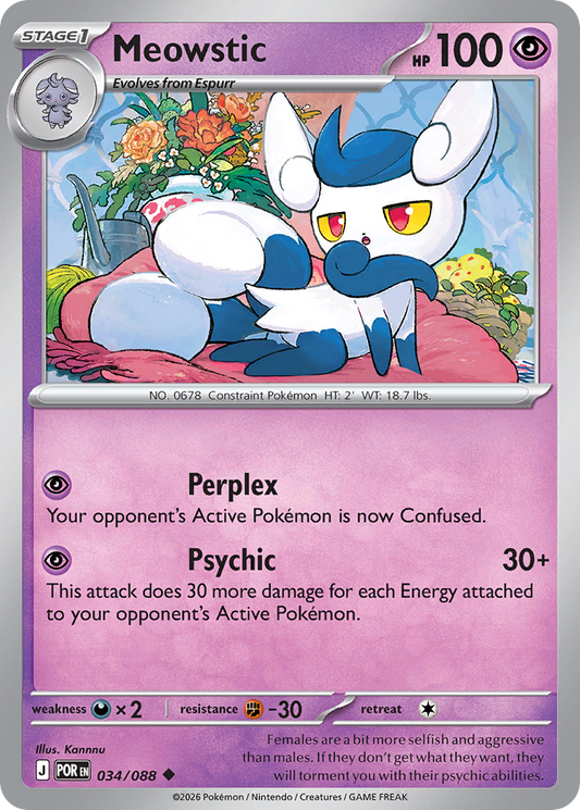 Meowstic Perfect Order 34