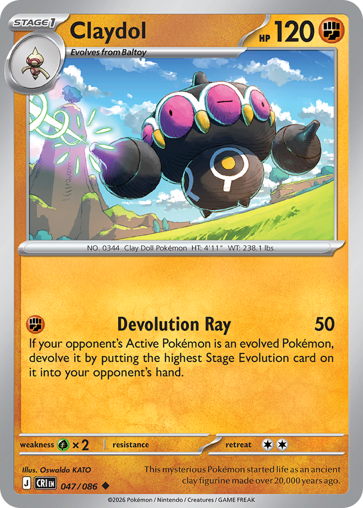 Claydol Chaos Rising 47