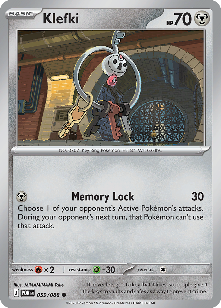 Klefki Perfect Order 59