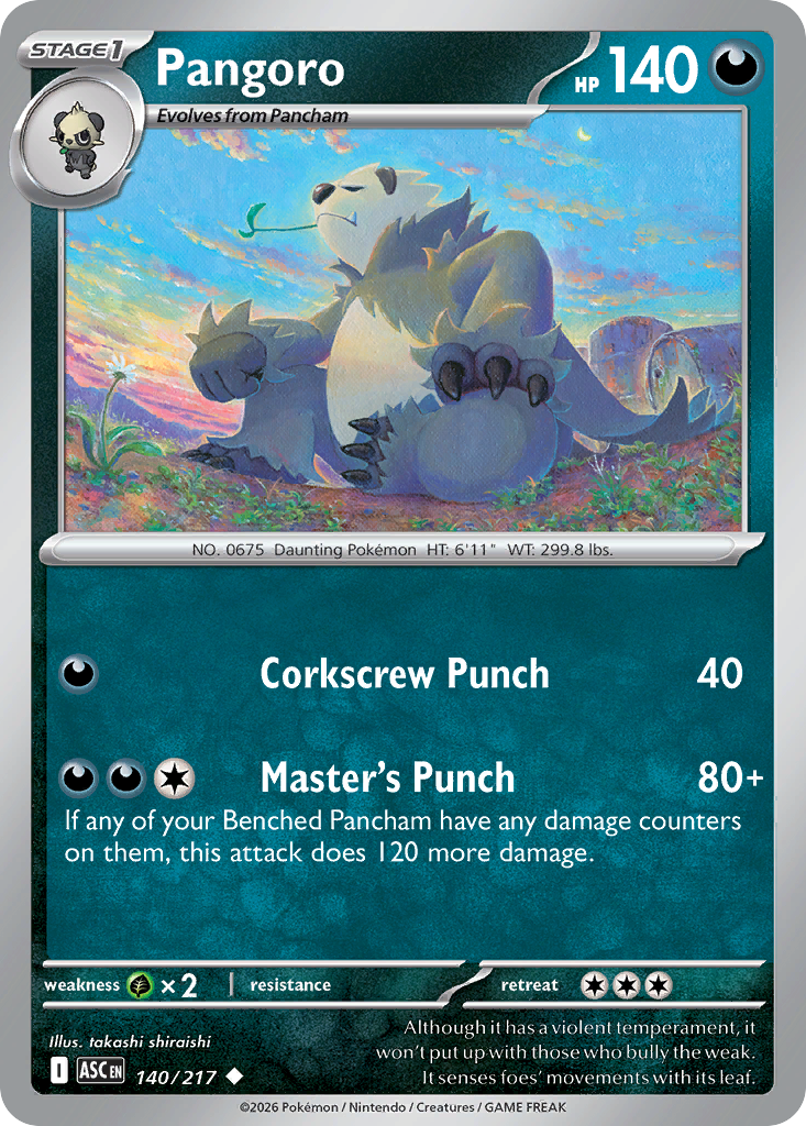 Pangoro Ascended Heroes 140