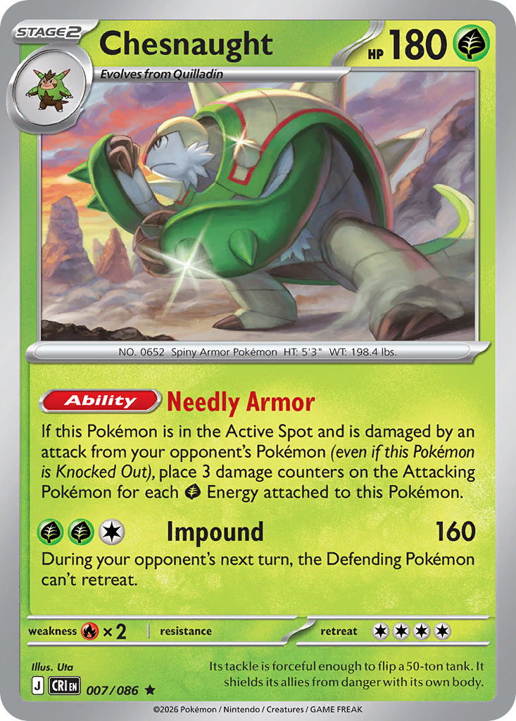 Chesnaught Chaos Rising 7