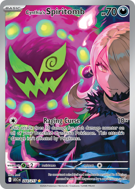 Cynthia's Spiritomb Ascended Heroes 244
