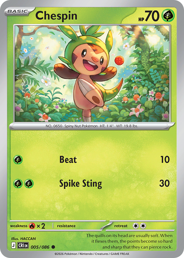 Chespin Chaos Rising 5