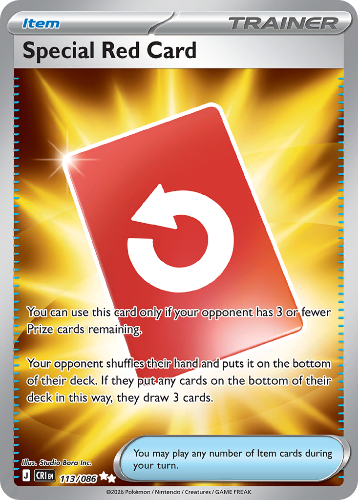 Special Red Card Chaos Rising 113
