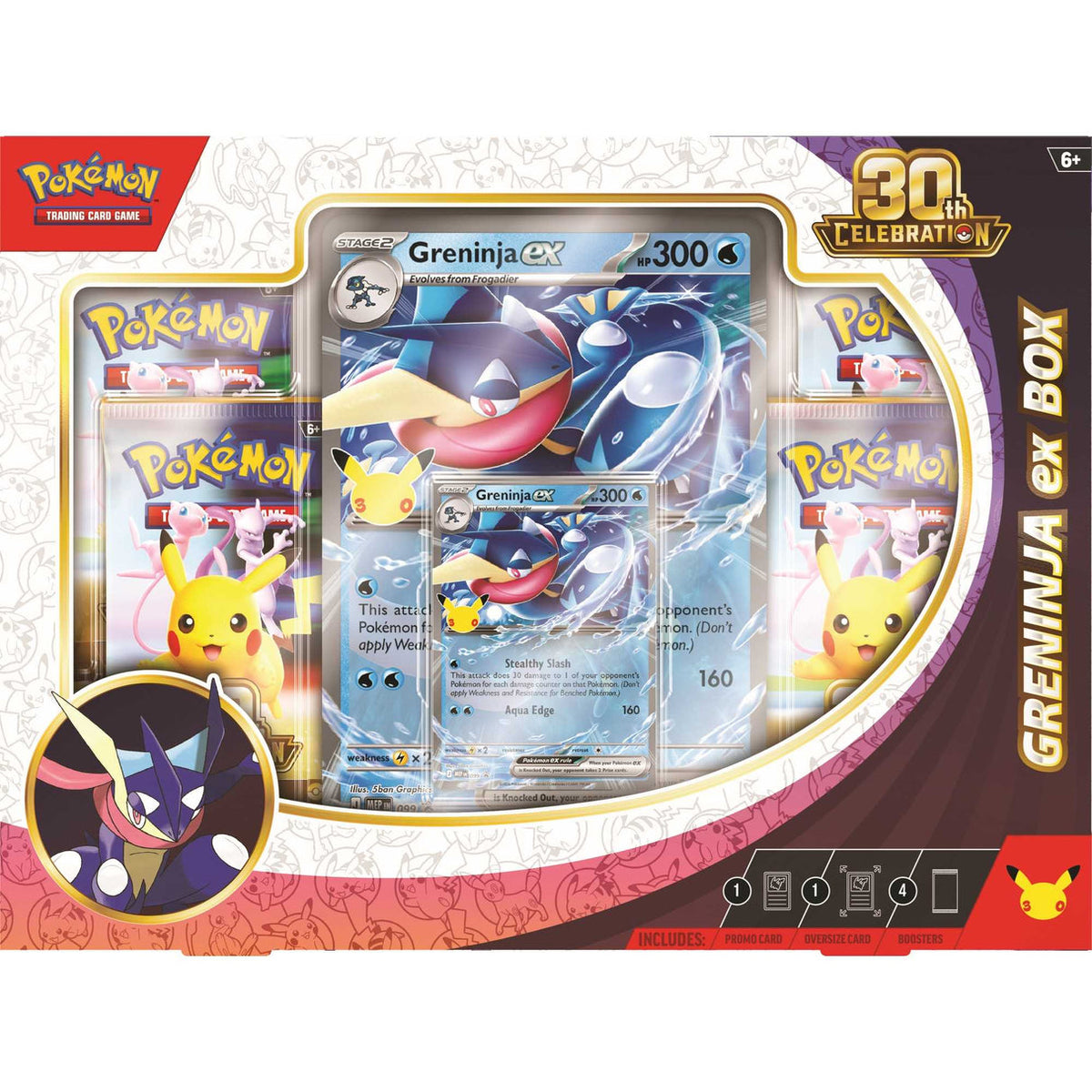 Pokemon - 30th Celebration Greninja ex Box