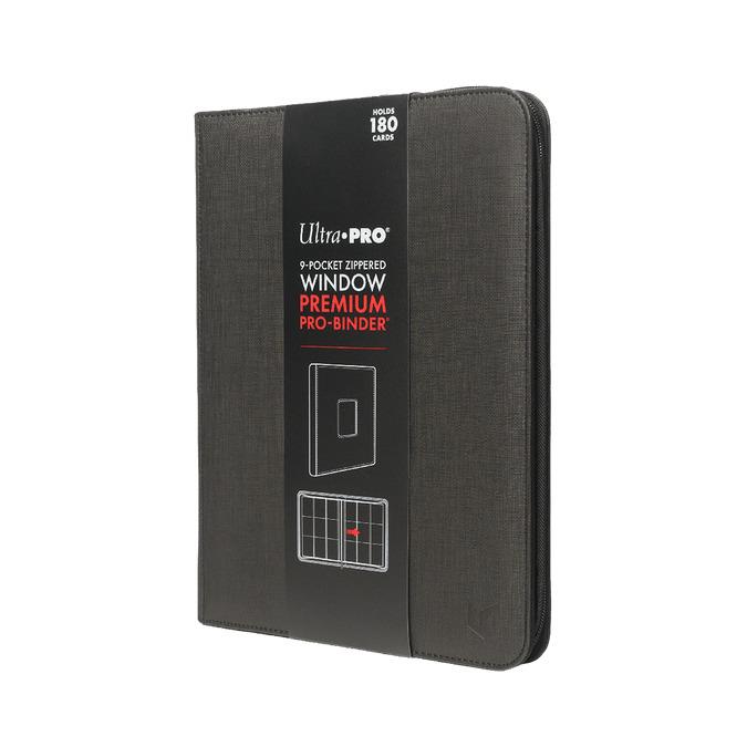 Ultra Pro Fermuarlı Window Pro Premium Binder 9 Cepli 360 Kart Kapasiteli