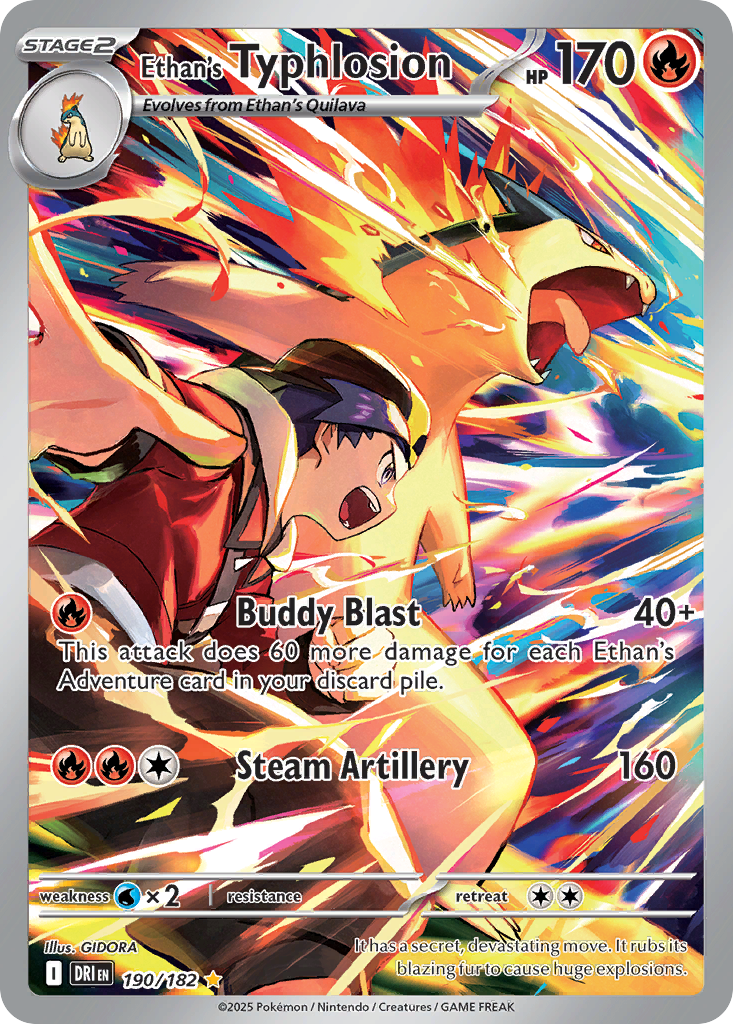Ethan's Typhlosion Destined Rivals 190