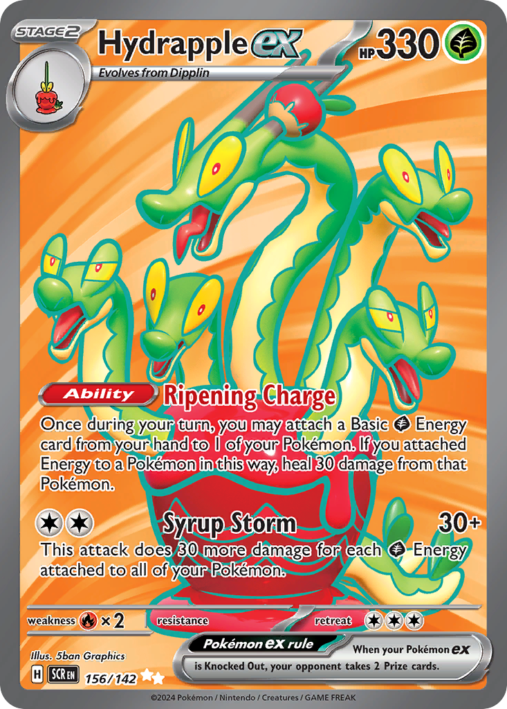 Hydrapple ex Stellar Crown 156