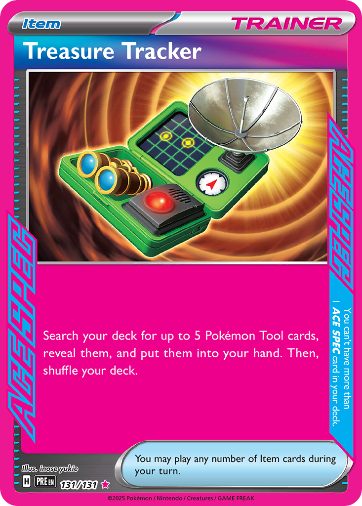Treasure Tracker Prismatic Evolutions 131