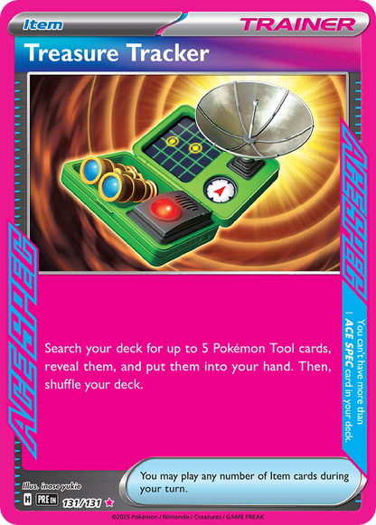 Treasure Tracker Prismatic Evolutions 131