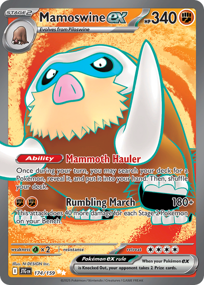 Mamoswine ex Journey Together 174
